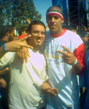 moi et souhail du groupe